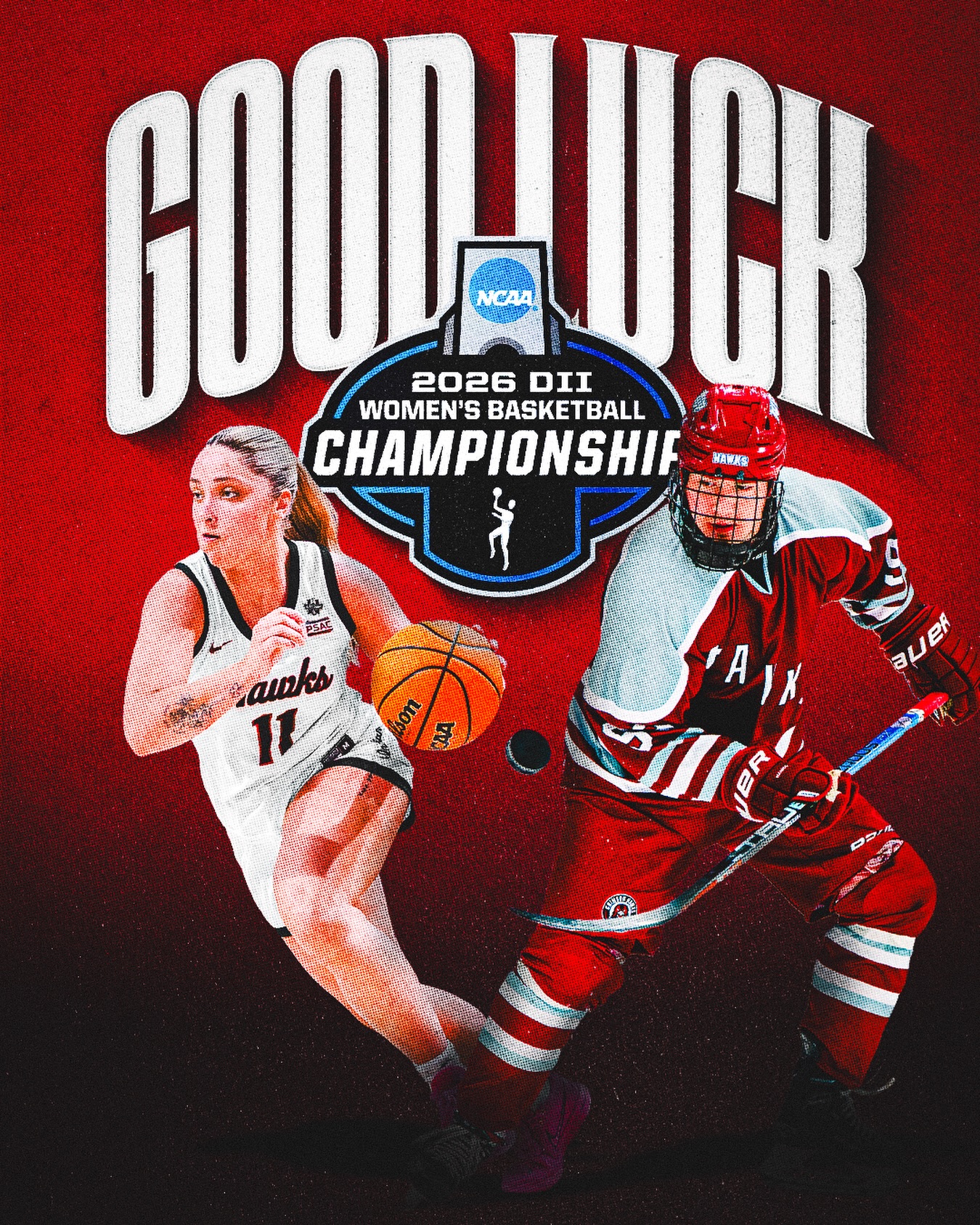 Good Luck today, Lady Hawks! ⛹🏻‍♀️

#TalonsUp