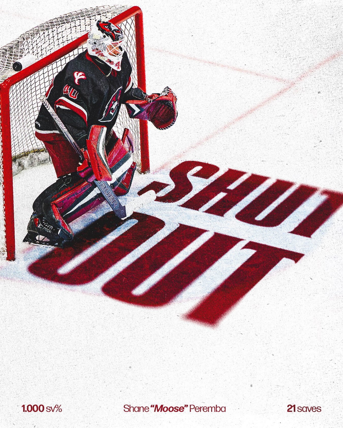 MOOOOOOSSEEEEE 🫎 

Goaltender Shane Peremba was lights out today, letting in 0 goals on 21 shots. He is now tied for most shutouts (4) in IUP Hockey franchise history.

#TalonsUp