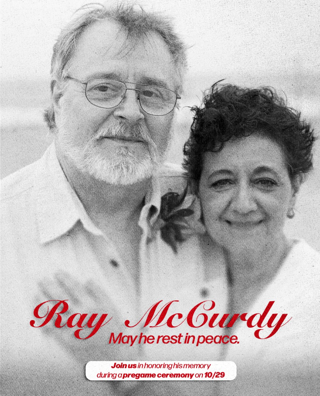 Rest in peace, Ray.

Ray was a longtime supporter of IUP Hockey, recently volunteered his time with his wife Kathy to run score clock and gameday operations. This Thursday we will honor his memory before the puck drops.

#TalonsUp