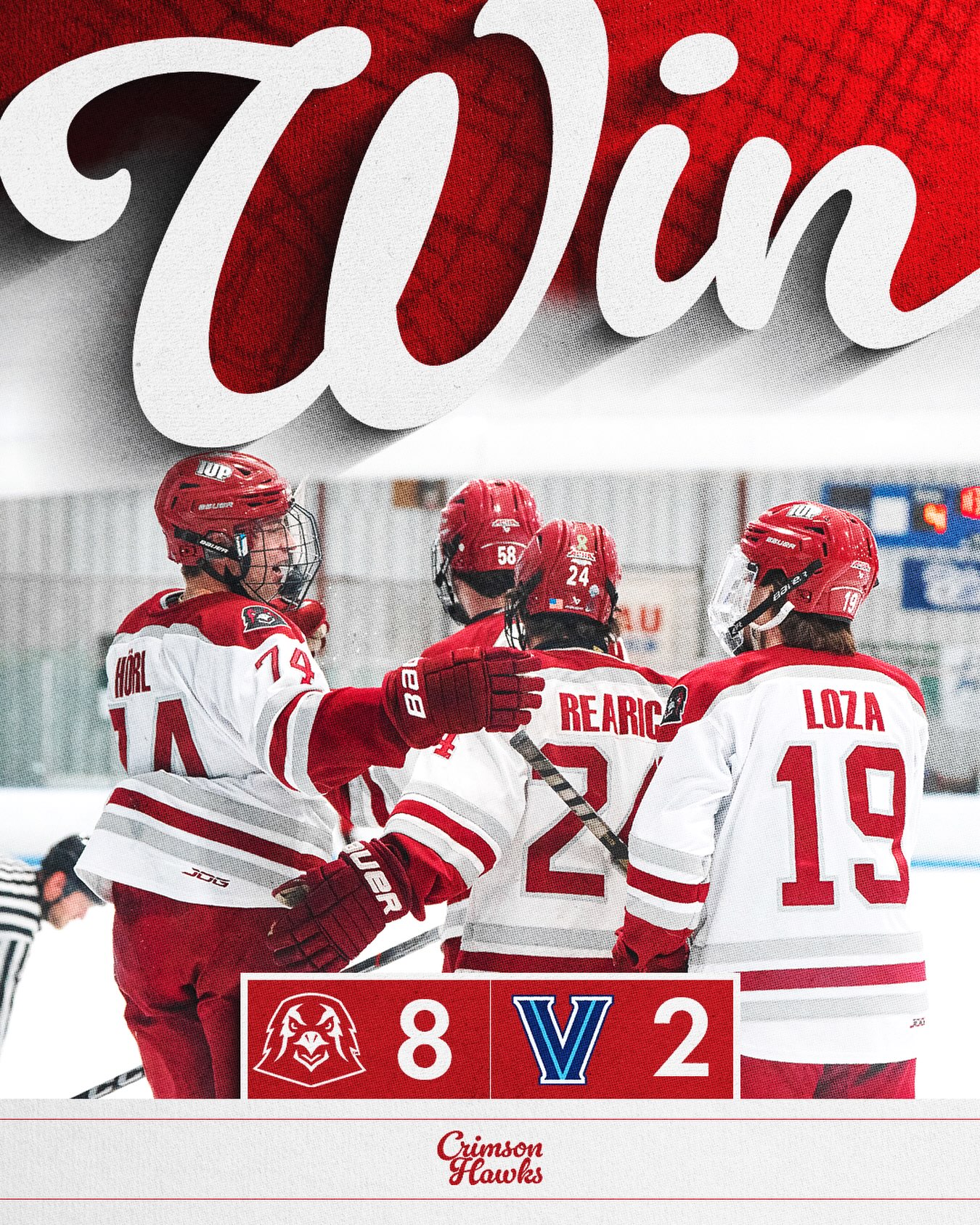 In the past 7 days, IUP Hockey has scored more touchdowns (2) than the Philadelphia Eagles (1).

#TalonsUp